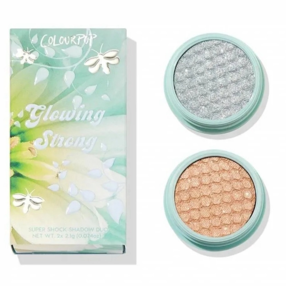 💎 Colourpop Glowing Strong Super Shock Shadow Duo NEW In Box